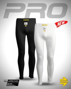 Kalesony wyścigowe MOMO Long Johns Pro, czarne, M-L