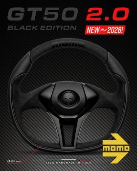 MOMO Kierownica GT50 2.0 BLACK EDITION 350mm