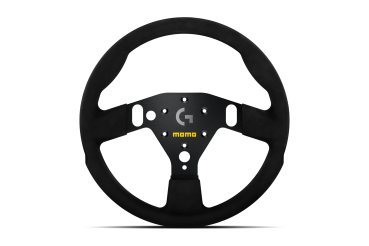 MOMO × Logitech G Kierownica MIKROFIBRA SIM GT 320 mm BLACK