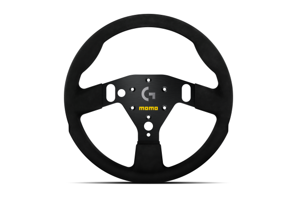 MOMO × Logitech G Kierownica MIKROFIBRA SIM GT 320 mm BLACK