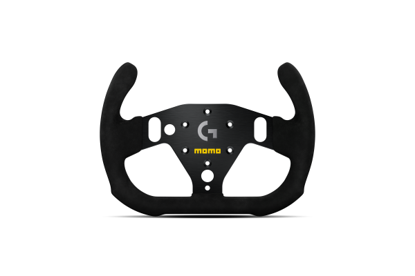 Kierownica MOMO × Logitech G SIM GT Racer 290 mm mikrofibra BLACK