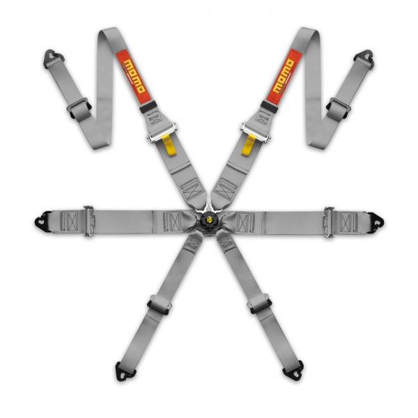 Pas bezpieczeństwa PRO DRIVER 6P 2„/3” FHR – szary