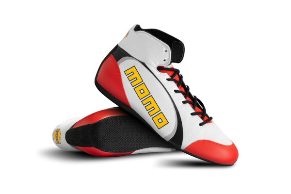 MOMO SPEED PRO BOOTS WHITE-RED rozmiar 41
